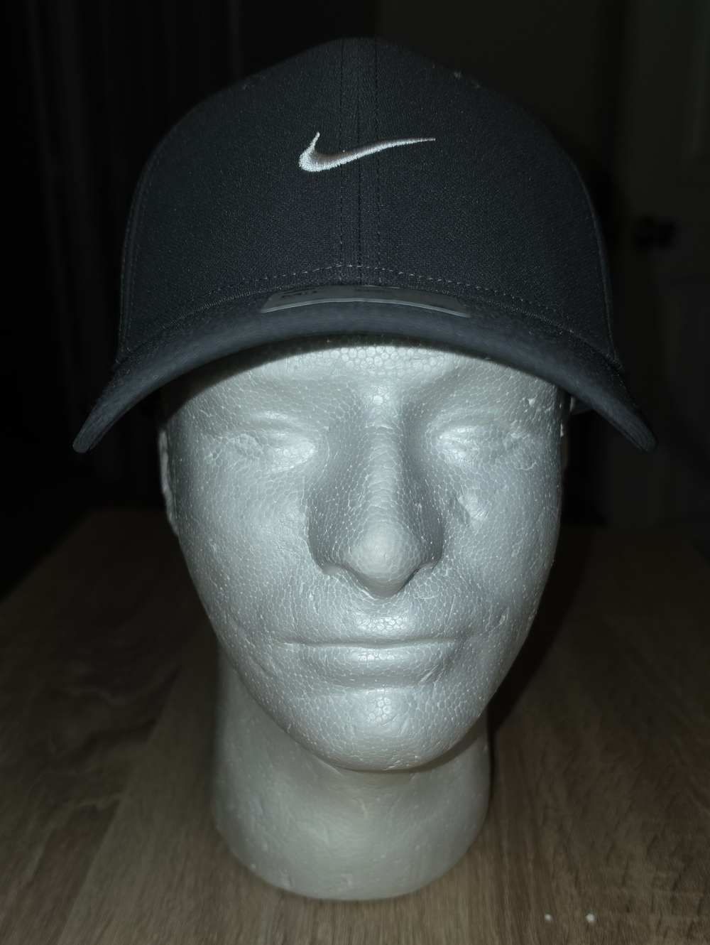 Nike Gray Club Cap with White Swoosh.